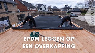 EPDM dakbedekking | Hoe leg je EPDM?