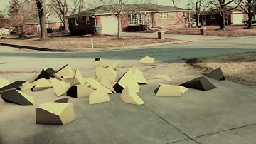 3D Motion Tracking Test With Boujou and Cinema 4D