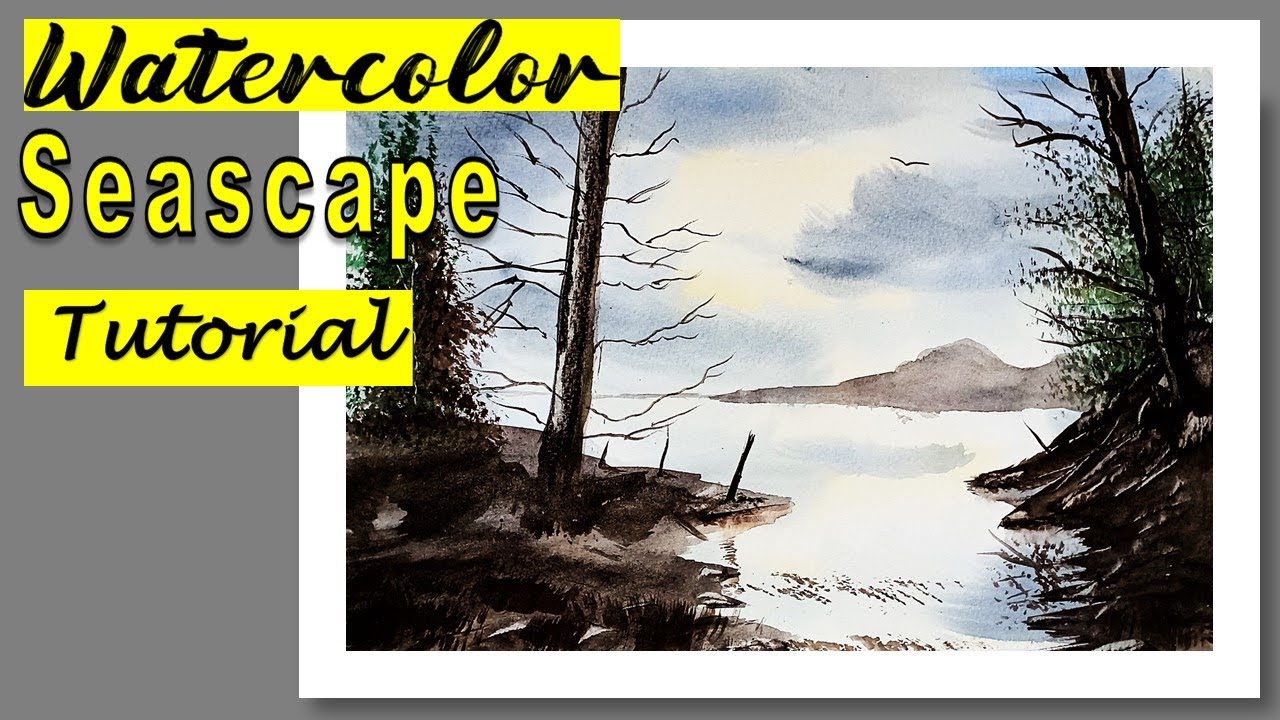 How to Watercolor with the Hake Ron Ranson Way | Watercolour Seascapes ...