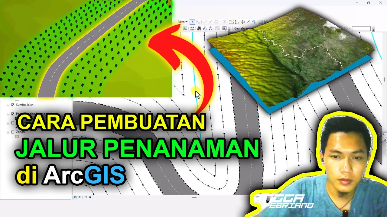 Tutorial Pembuatan Peta Jalur Tanam dan Sebaran Penanaman Full || ArcGIS