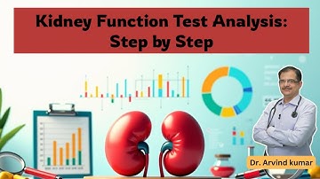 Kidney Function Test analysis: step by step | Dr Arvind Kumar