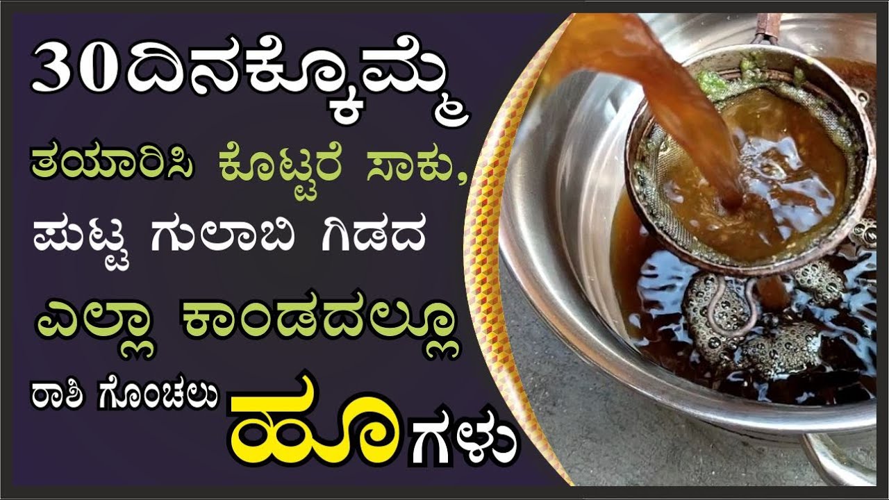 30ದಿನಕ್ಕೊಮ್ಮೆ ತಯಾರಿಸಿ ಕೊಟ್ಟರೆ ಸಾಕು ಗಿಡದ  ಎಲ್ಲಾ ಕಾಂಡದಲ್ಲೂ ರಾಶಿ ಗೊಂಚಲು ಹೂಗಳು #marysmanegarden#organic