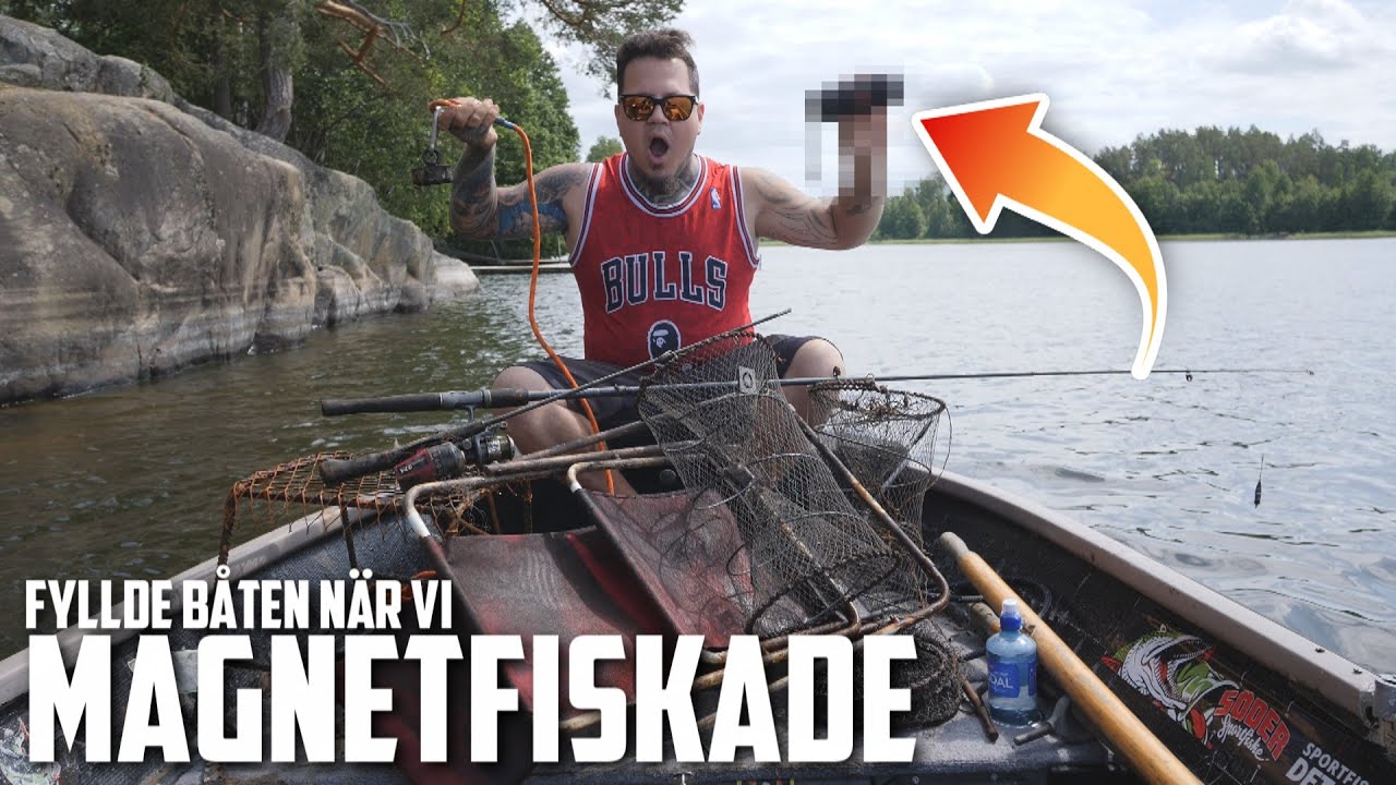 Vi fick upp detta när vi Magnetfiskade?! - Magnetfiskar Från Båten