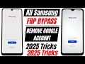 All Samsung FRP Bypass 2025 (100% Work) Android 12/13/14/15 Latest Security Without Pc | No TalkBack