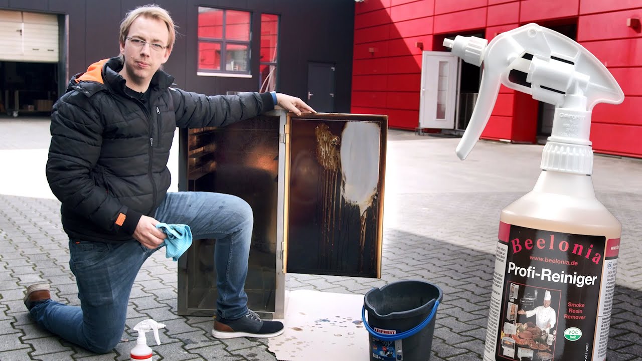 Wie reinige ich meinen Räucherschrank?