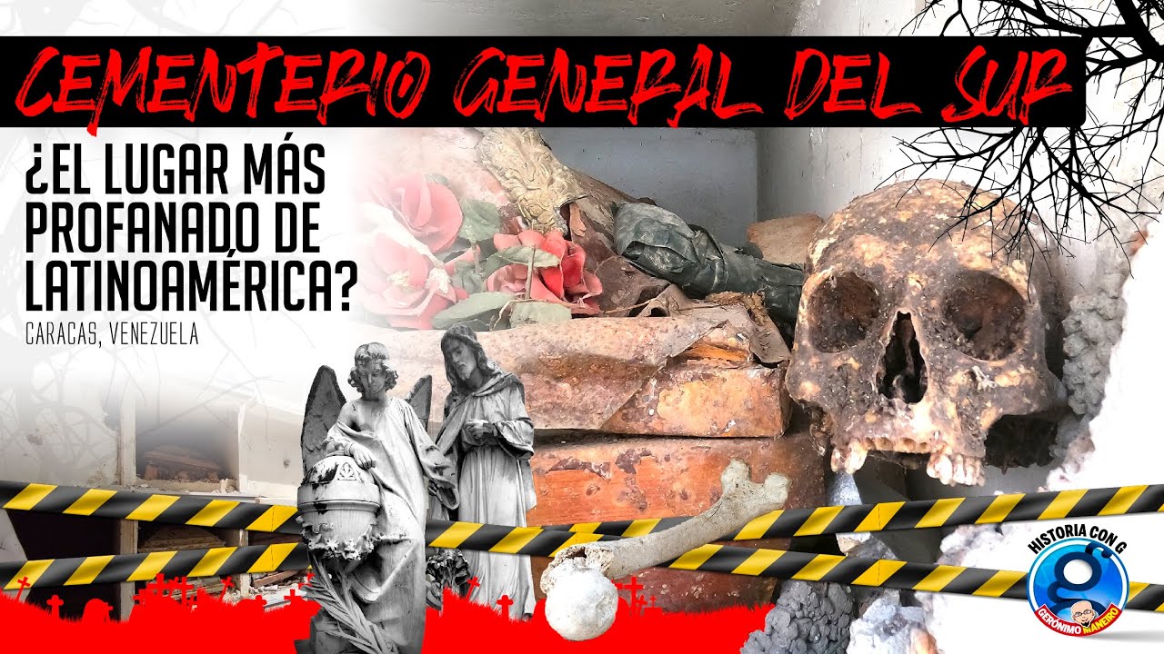 Recorrido por el CEMENTERIO GENERAL DEL SUR, el más histórico de Caracas, cuyo origen data de 1876