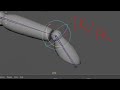 3D maya - fixer l'orientation des ik - Rotation IK gelé - IK / FK SWITCH tuto francais