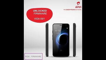 AIRTEL VIDA i501 8.1.0  MT6580 FIRMWARE