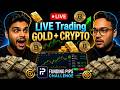 Live Trading Gold Bitcoin | Forex Trading | Gold BTC | #btcusd #goldtrading #xauusd