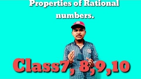Properties of Rational Numbers | For all classes | Rearrangement property|Rational number properties