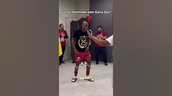 🕺😄Victor Osimhen her hafta videosunu paylaştığı Galatasaray taraftarıyla bir araya geldi dans etti