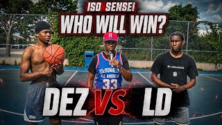 UNKNOWN HOOPERS Go at it in a 1v1…  NOBODY EXPECTED This Ending… | ISO SENSEI (LD vs Dez)