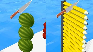 Flappy Slice! Very Satisfying And Relaxing ASMR Slicing Game