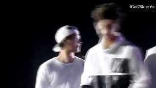 150328 Fancam Mark Got7 in Music Bank