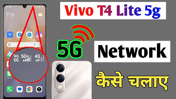 Vivo t4 lite 5g network setting, Vivo t4 lite me 5g network kaise laye, 5g setting kaise kare
