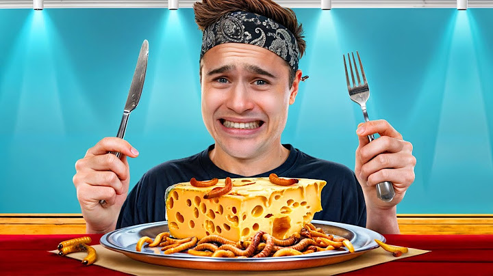 Lebende Maden im Käse 🤮 Delikatesse oder Gefahr?!