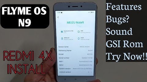 Redmi 4X: FlymeOS Note 9 Android Rom Install | Quick Full Review Flyme on SANTONI | Features & Bugs?