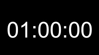 1 Saat Pomodoro - 1 Saat Geri̇ Sayim Sayaci - 1 Hours