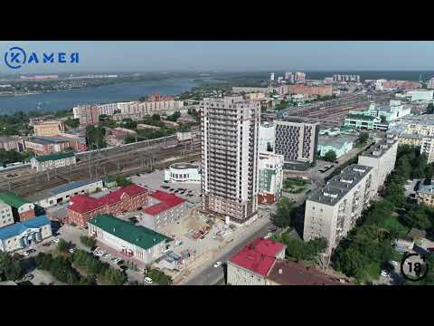 Отчет по строительству ЖК &quot;Оникс&quot; за июль, г. Новосибирск