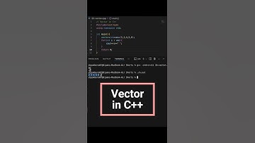 Vectors in C++ | Quick Guide for Beginners #coding #programming