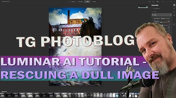 Luminar AI Tutorial - Total Transformation! Magic in the Works