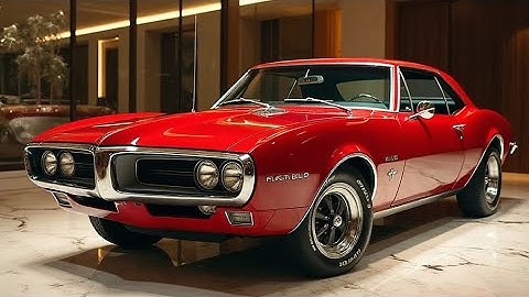 1967 Pontiac Firebird 2026 – Classic Muscle Reimagined With Modern Power!
