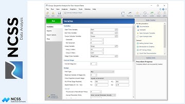 Group-Sequential Analysis for Two Hazard Rates in NCSS