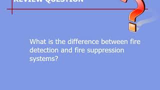 Chapter 01 overview of fire protection,detection,and suppresion systems screenshot 4