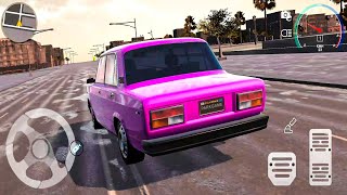 LADA VAZ DRIVING SIMULATOR GAME - ANDROID GAMEPLAY FHD screenshot 5