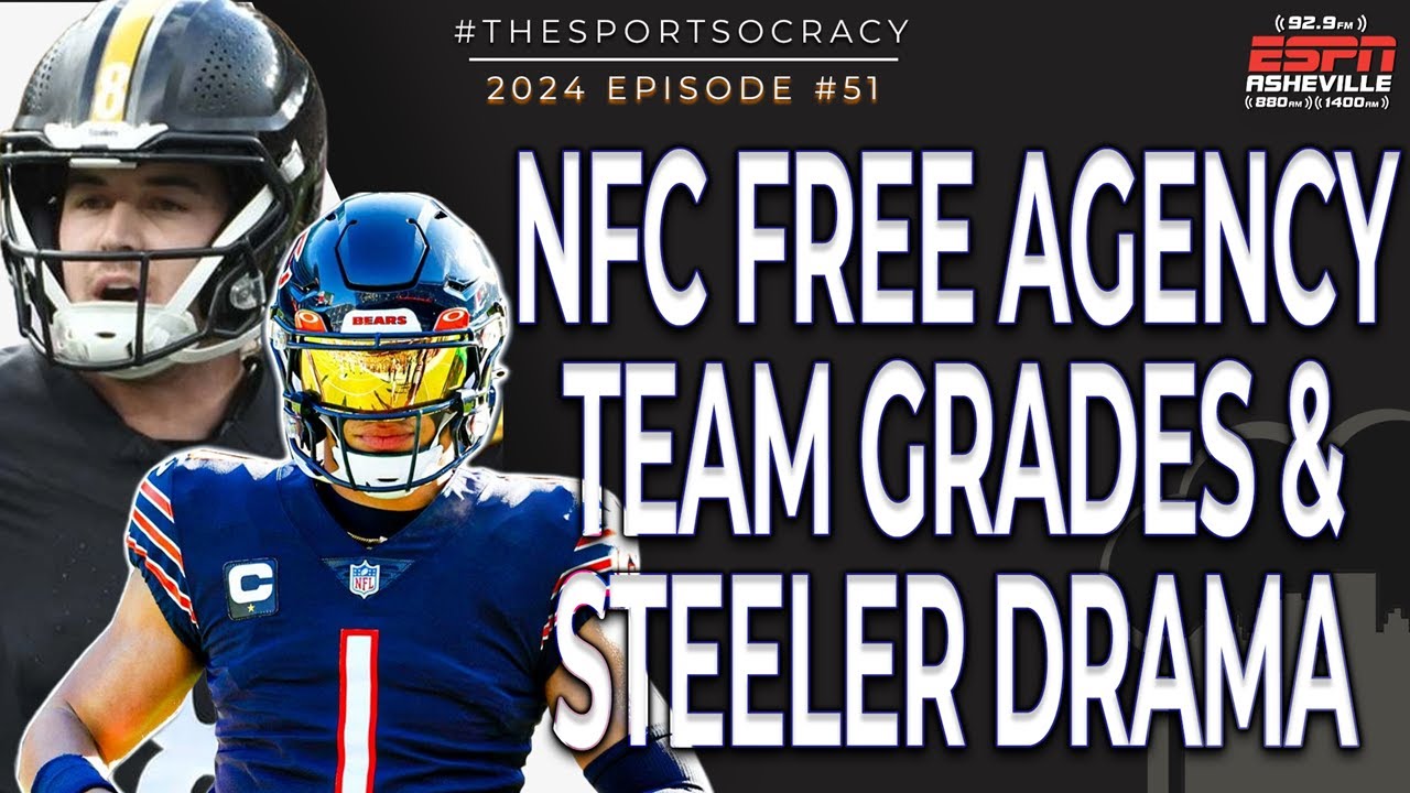 Pittsburgh's QB Drama & NFC Free Agent Team Grades 03.18.2024 YouTube