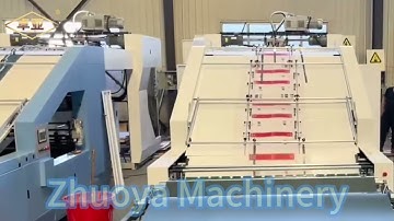 Fully automatic flute laminating machine