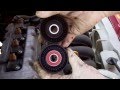 Changing Squeaky Toyota Corolla Tensioner Pulley 2000-2006