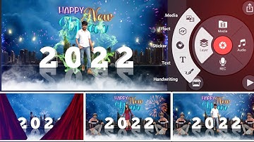 happy new year 2022 status video kaise banaye | happy new year video editing 2022 | new year status