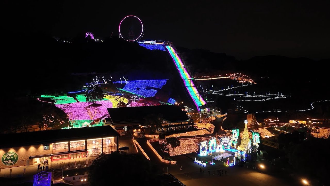 2025さがみ湖イルミリオンドローン映像｜さがみ湖MORI MORI
