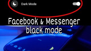 Facebook Dark mode & Black Messenger screenshot 3