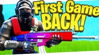 My First Game of Fortnite Since the 90s