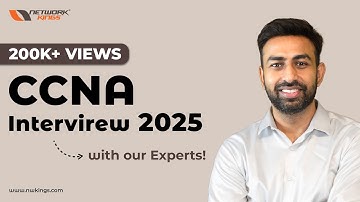 ✅ CCNA Interview Questions & Answers (Live) | Explained Step-by-Step | Network Kings