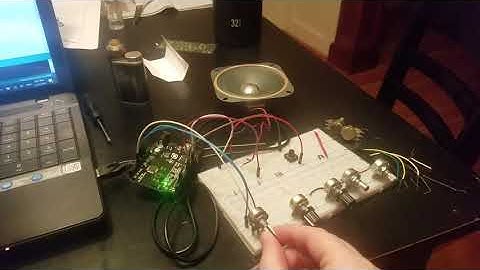 DIY Metronome Arduino Pushbutton Start Stop Potentiometer Controlled BPM
