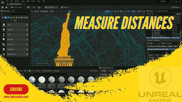 How to measure distances in Unreal Engine ( Unreal Engine video tutorial )