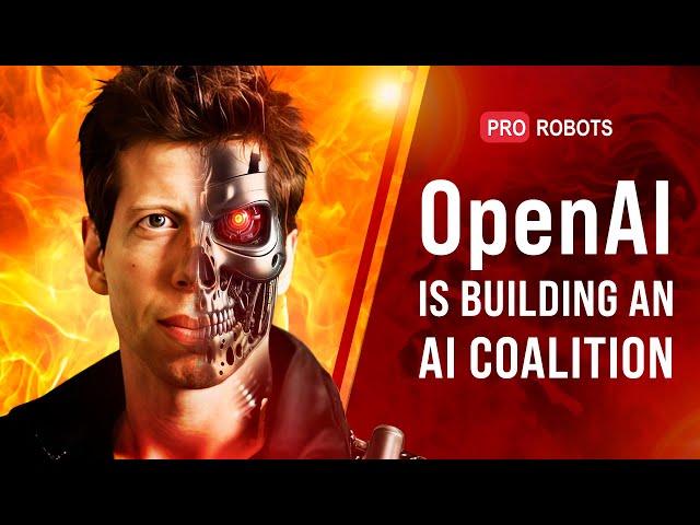 Sam Altman creates superpower alliance to develop AI | Elon Musk robotaxi presentation | Pro robots class=