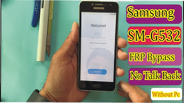 Samsung G532F Grand Prime Plus FRP Bypass | Talk Back Not Working New Method Without Pc