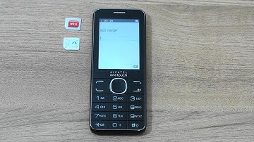 Alcatel OT 2007 dekodiranje pomoću koda