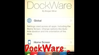DockWare - IOS 7 Tweak Review