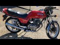 Honda cb400nd super dream  walk around and short ride out classic motorcycle