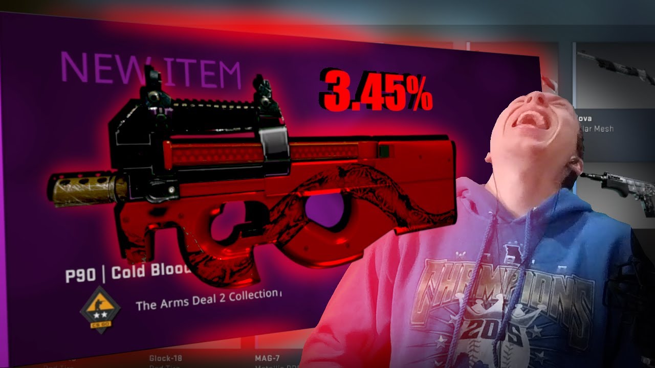 P90 Cold Blooded and Operation Riptide Trade-ups