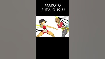 MAKOTO IS JEALOUS!!! #STREETFIGHTER6 #EVO2022
