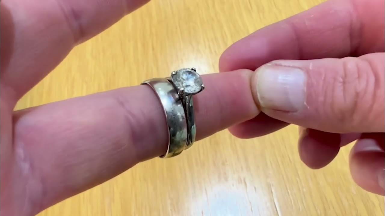How to Clean a Diamond Ring Demonstrating the Dazzle Stik YouTube