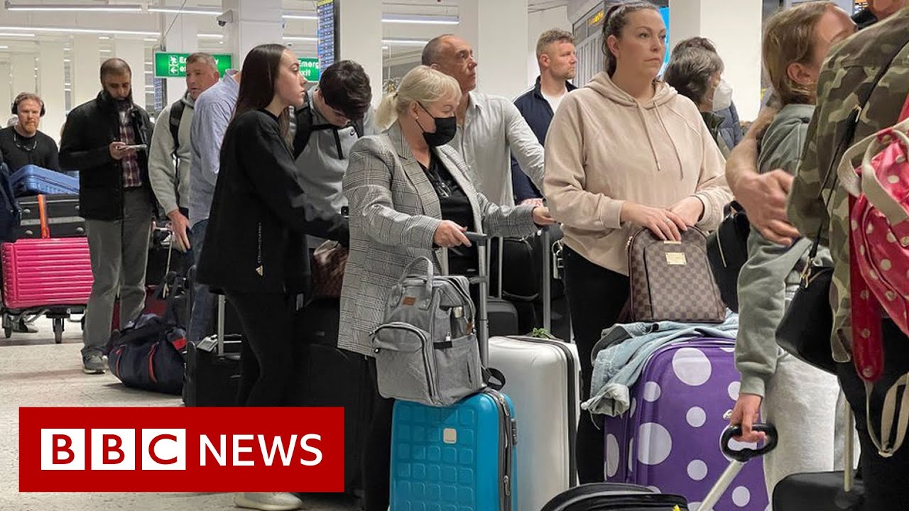 What’s behind UK flight delay Easter chaos? – BBC News
