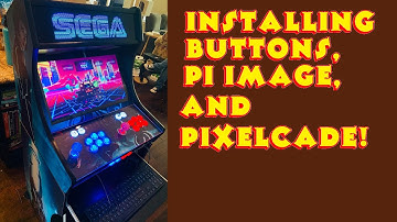 Bartop Arcade - Installing Pixelcade, Buttons, and Joysticks!