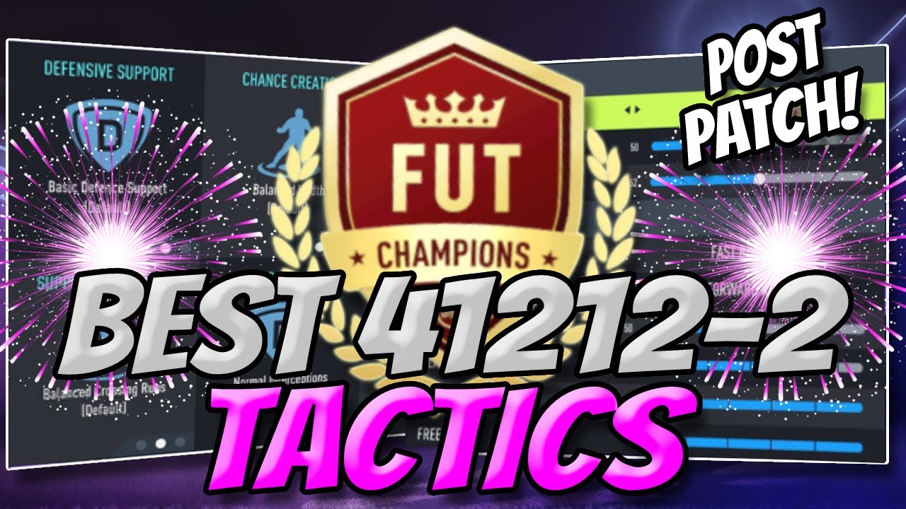FIFA 22 41212(2) *POST PATCH* META CUSTOM TACTICS & PLAYER INSTRUCTIONS